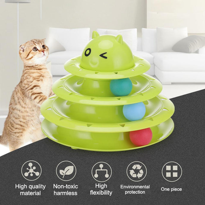 Track Roller Cat Toy